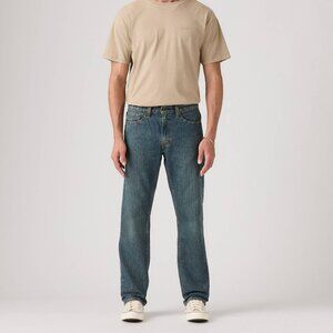 NWT Levis 559 Jeans Mens 40x30 Blue Relaxed Straight Medium Wash Rigid Denim